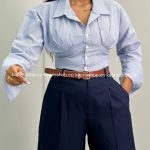 شومیز زنانه پشت بندی 010310