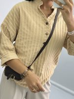 شومیز زنانه یقه گرد 1384 - Image 2