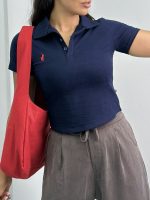 پولوشرت زنانه دو دکمه 4220 - Image 6