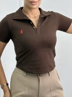 پولوشرت زنانه دو دکمه 4220 - Image 3