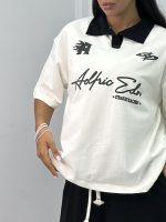 تیشرت زنانه یقه دارد ادن 4230 - Image 4
