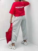 تیشرت زنانه باکسی پگادور 4227 - Image 3