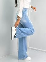 شلوار زنانه فلر بگ یخی 2731 - Image 3