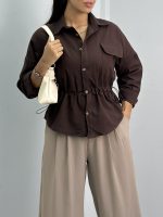 شومیز زنانه کمرگت 010334 - Image 2