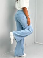 شلوار زنانه فلربگ جلو جیب2738 - Image 4