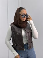 وست چرم زنانه 010358 - Image 3