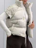 پافر زنانه آستین بافت 010372 - Image 5